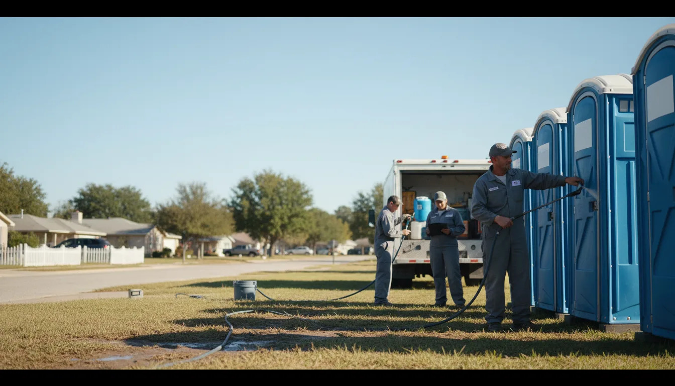 Long-Term Portable Toilet Rental in Fredericktown, OH near me